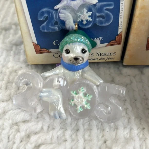 Hallmark keepsake Snow Buddies ornaments - Picture 10 of 11